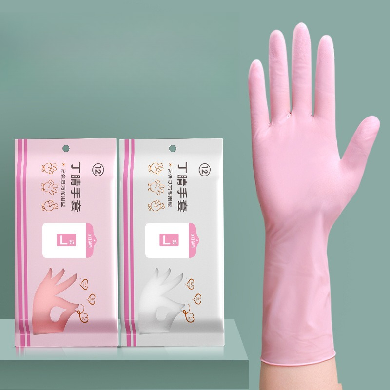 Commercial Kitchen Gloves - Extended and Durable Disposable Dishwashing Gloves