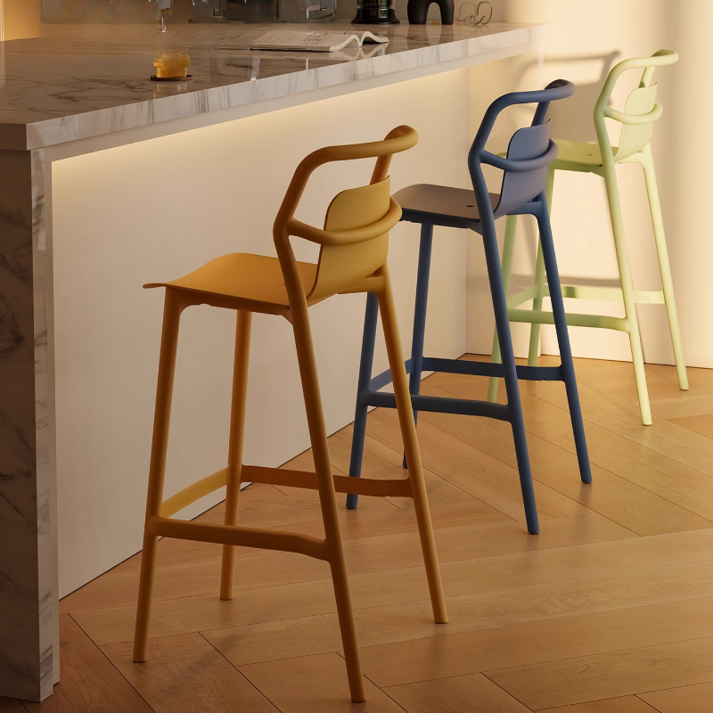 Commercial Kitchen Designer - Designer Style Bar Stools Thickened Plastic