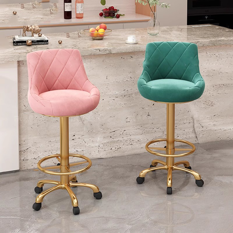 Commercial Kitchen Designer - Velvet Design Bar Chairs Swivel Metal