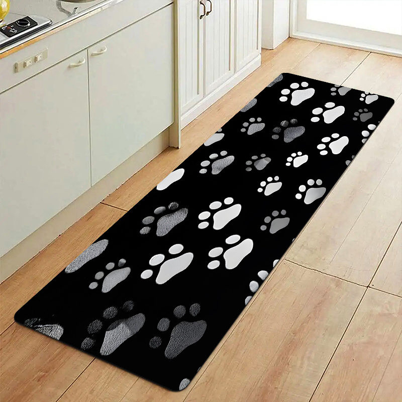 Commercial Kitchen Designer - Animal Paw Print Carpet Mat Rug