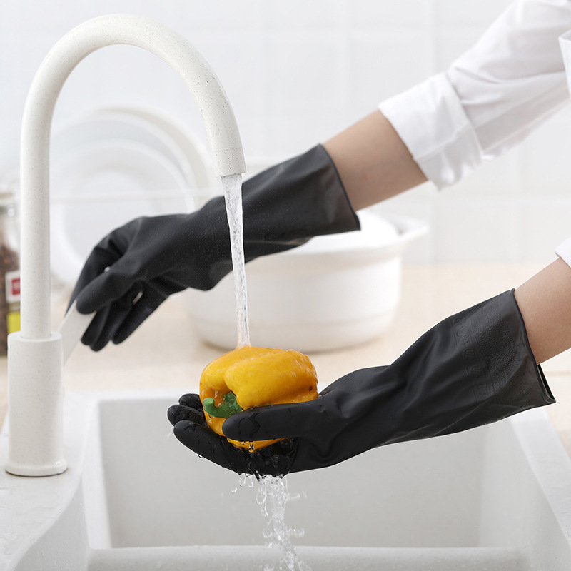 1 Pair Black Gloves Home Washi - Commercial Kitchen Gloves recension och pris