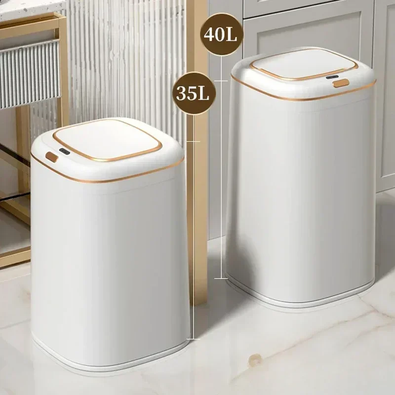 20/35/40L Smart Trash Can Larg - Commercial Kitchen Trash Can recension och pris