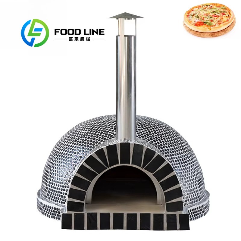 Brick Pizza Oven Gas and Wood  - Rotary Bakery Oven recension och pris