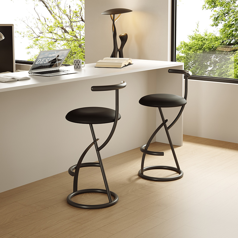 Nordic Modern Bar Stool with B - Commercial Kitchen Designer recension och pris