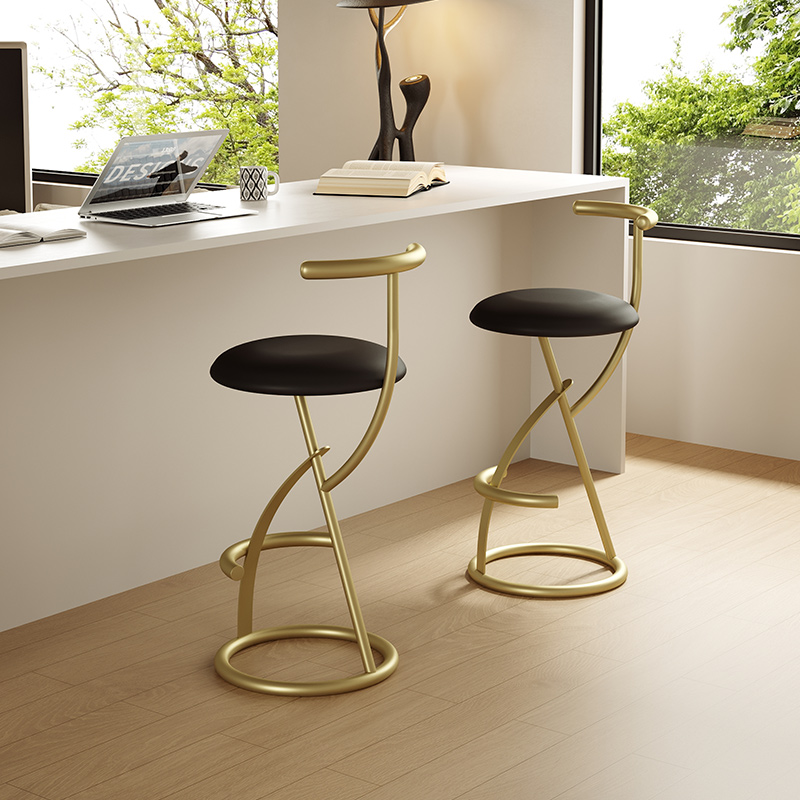 Nordic Modern Bar Stool with B - Commercial Kitchen Designer recension och pris