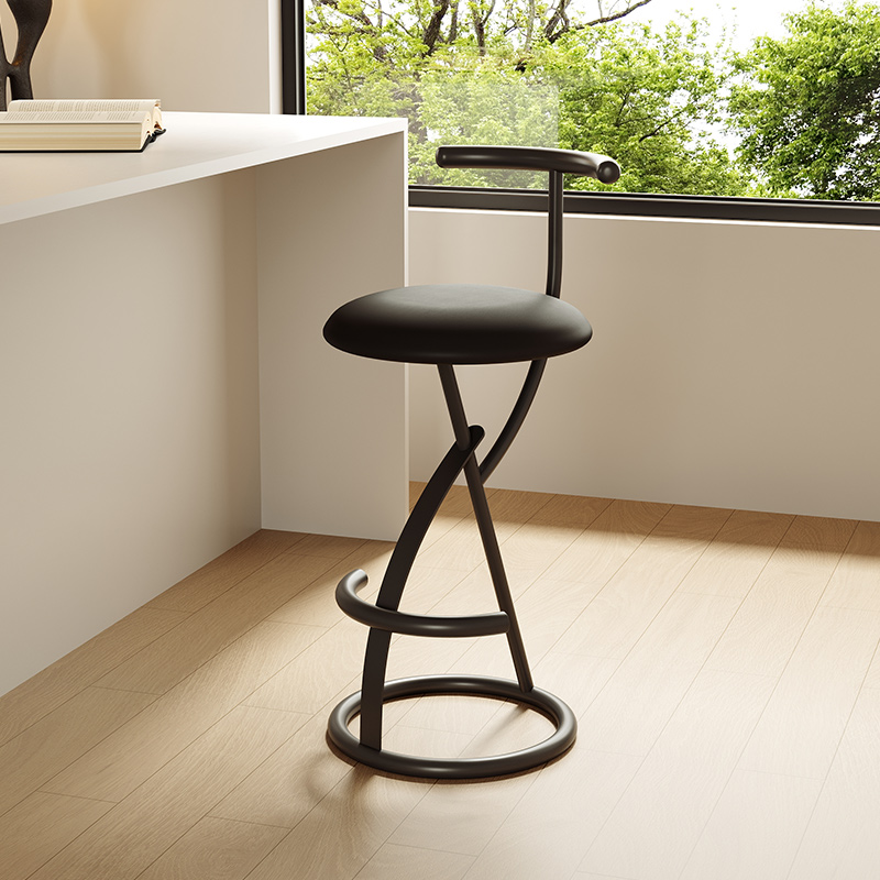Nordic Modern Bar Stool with B - Commercial Kitchen Designer recension och pris