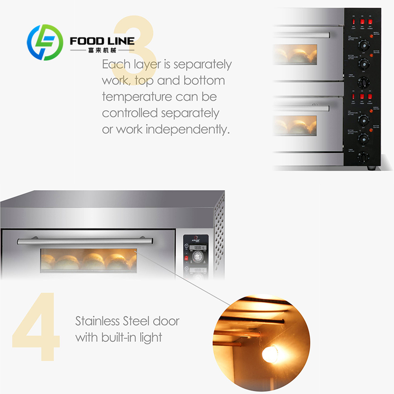 Customized size Tray Commercia - Rotary Bakery Oven recension och pris