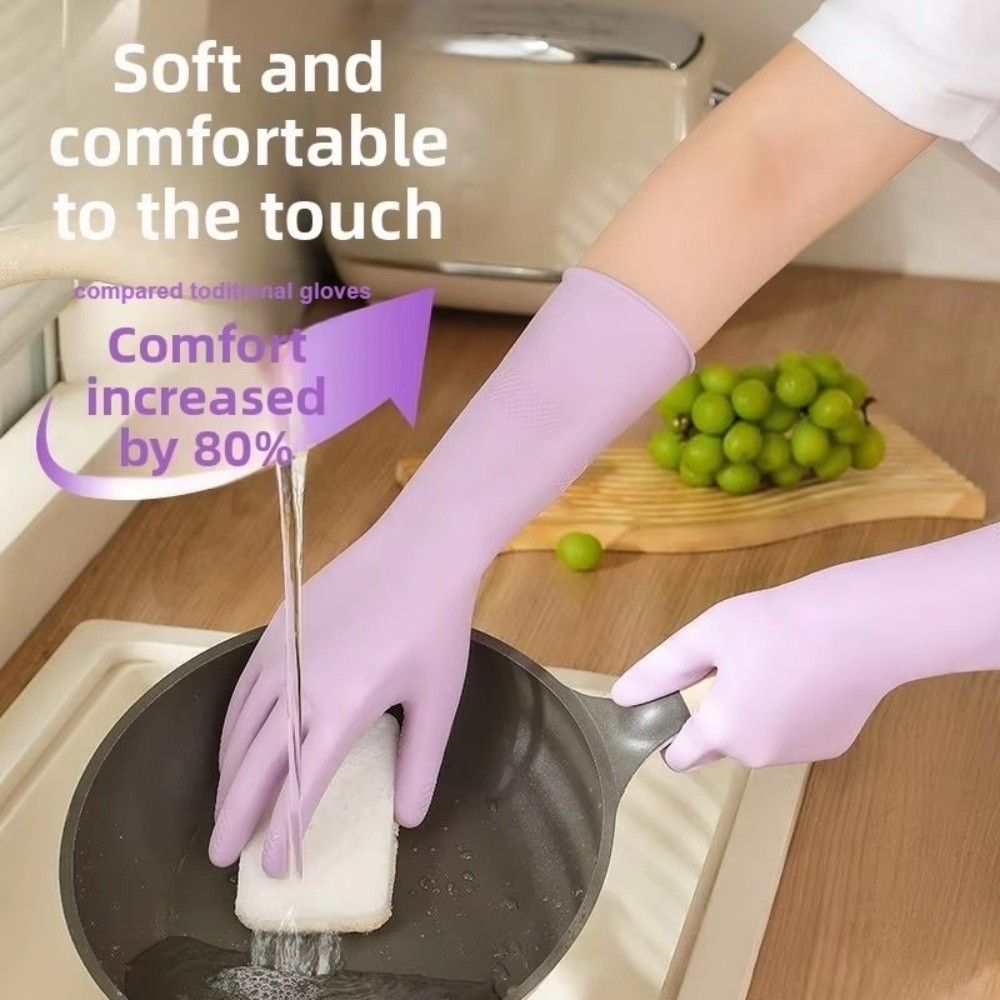 Latex Dish Washing Gloves with - Commercial Kitchen Gloves recension och pris