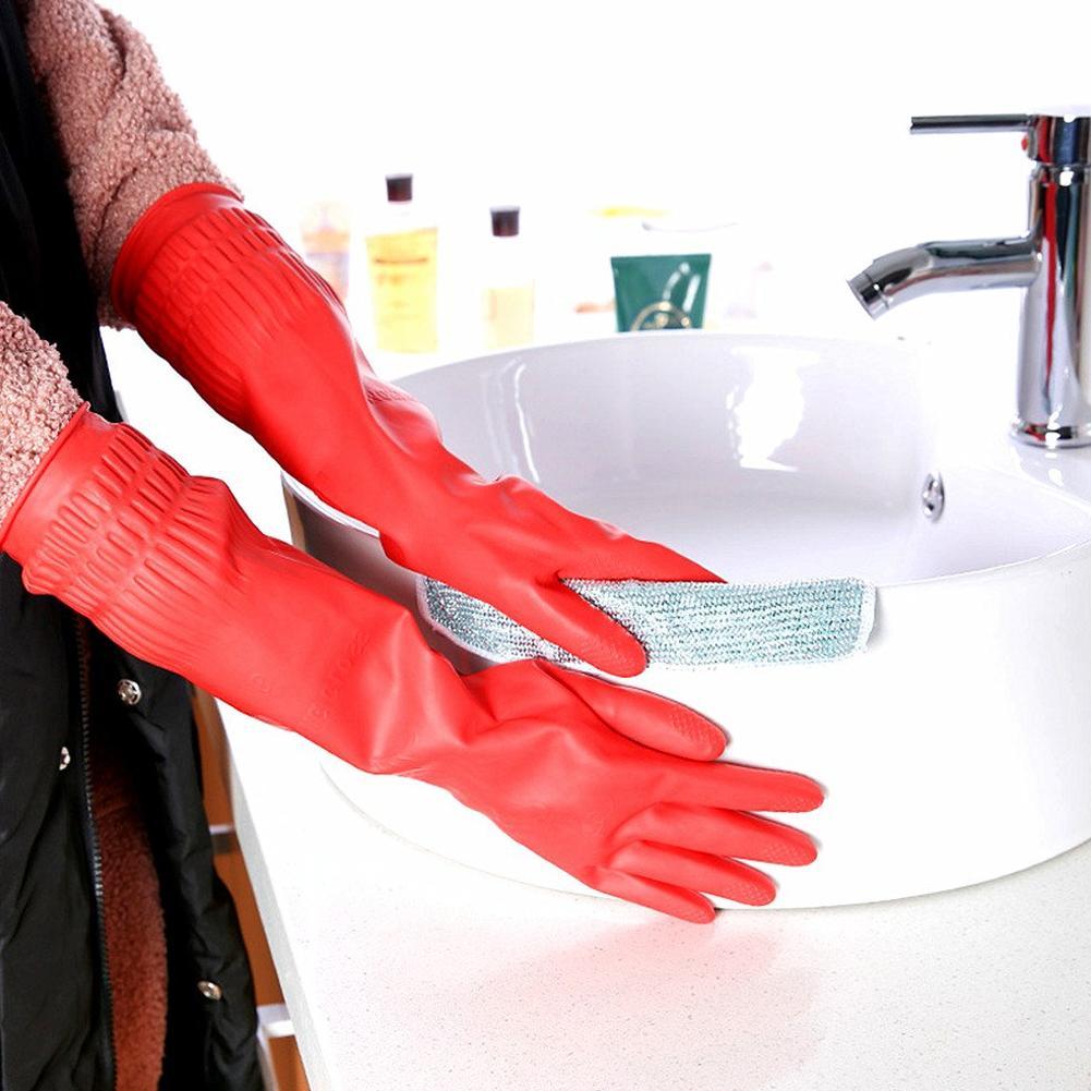Kitchen Red Gloves Washing Dis - Commercial Kitchen Gloves recension och pris