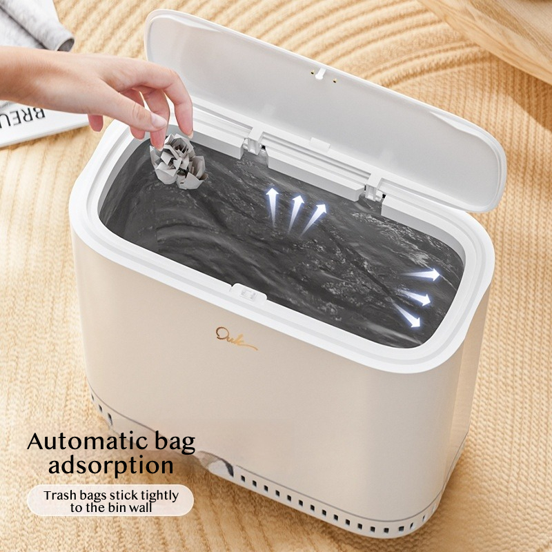 Slim Narrow Trash Can with Lid - Commercial Kitchen Trash Can recension och pris