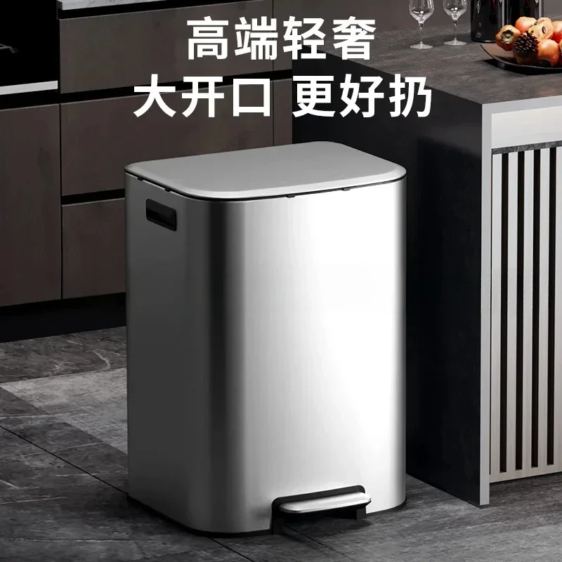 Stainless steel trash can kitc - Commercial Kitchen Trash Can recension och pris