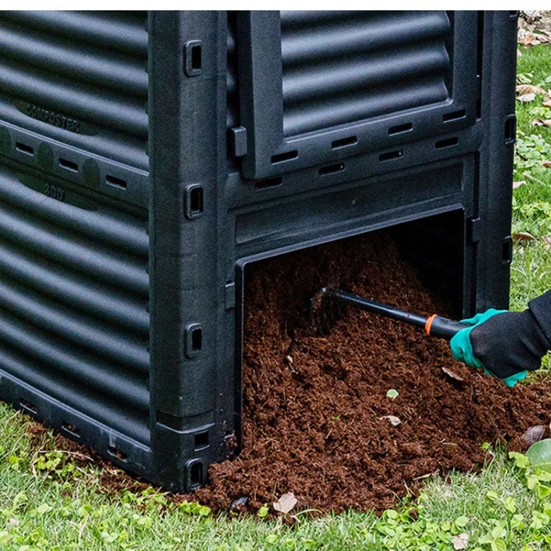 Garden Compost Bin Outdoor Com - Commercial Kitchen Trash Can recension och pris