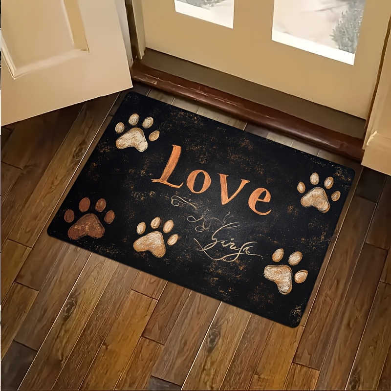 Cat Dog Paw Print Pattern Kitc - Commercial Kitchen Designer recension och pris