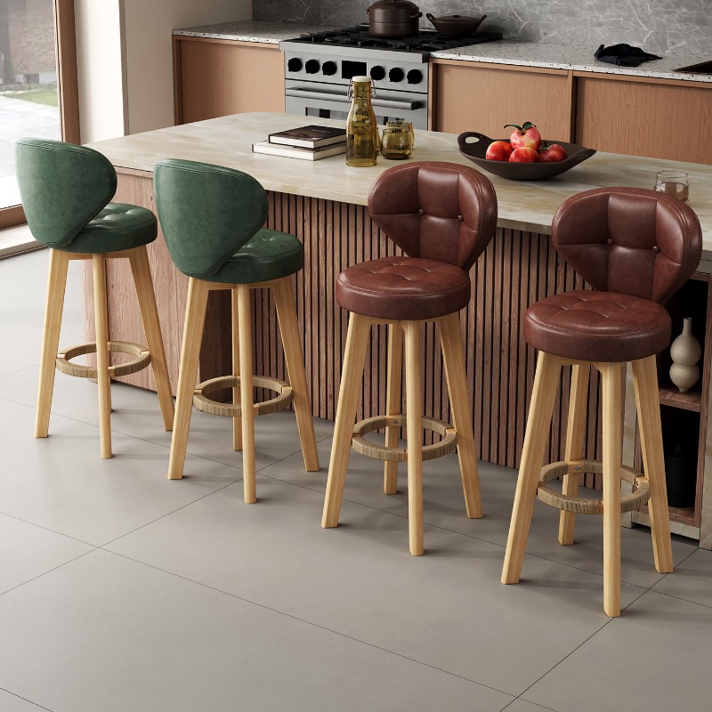 Wooden Legs Unique Bar Stools  - Commercial Kitchen Designer recension och pris