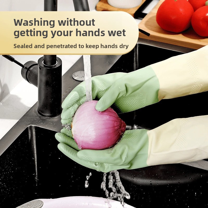 Durable Waterproof Latex Kitch - Commercial Kitchen Gloves recension och pris