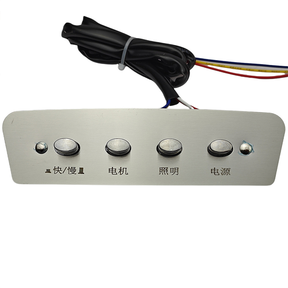 1pc 4-key Push Button Switch C - Commercial Kitchen Exhaust Hood recension och pris