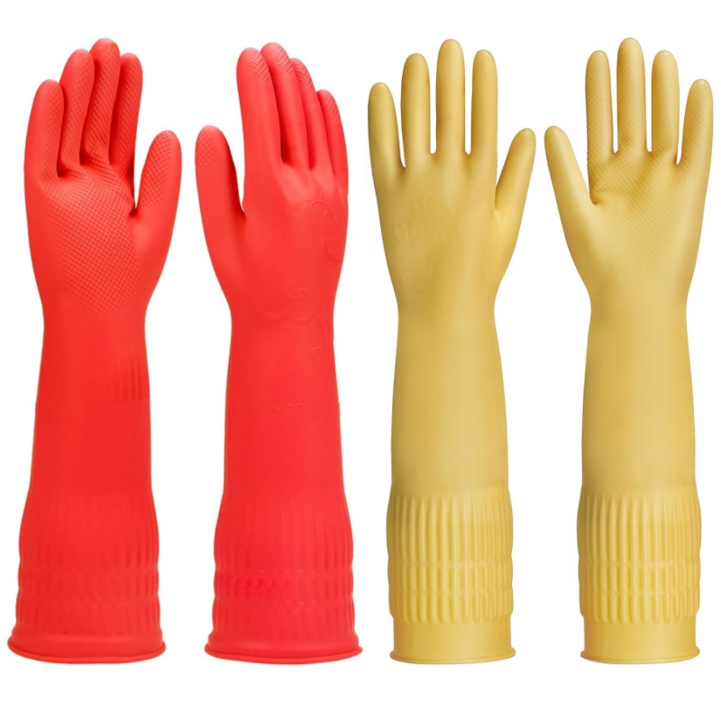 45CM Extra-Long Rubber Cleanin - Commercial Kitchen Gloves recension och pris