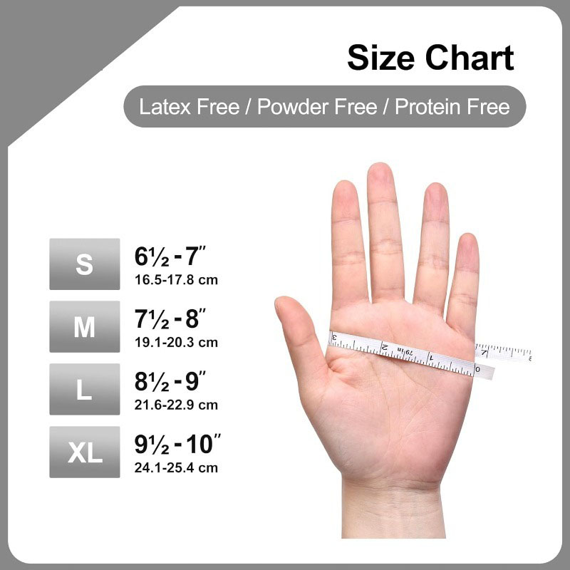 10-100PCS White Disposable Nit - Commercial Kitchen Gloves recension och pris