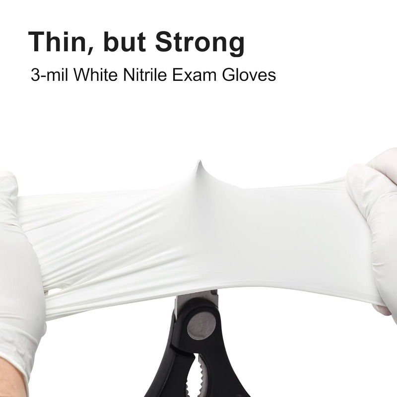 10-100PCS White Disposable Nit - Commercial Kitchen Gloves recension och pris