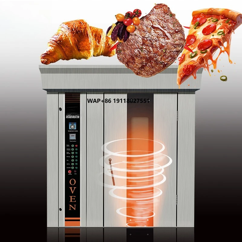 Gas Industrial Rotary Oven for - Rotary Bakery Oven recension och pris