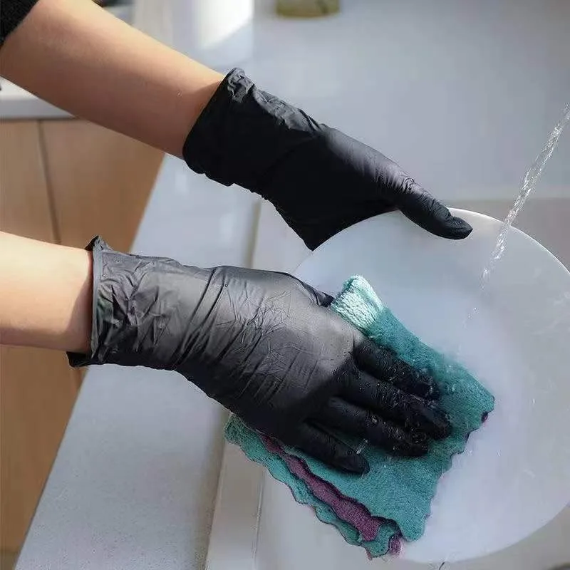 Disposable Nitrile Waterproof  - Commercial Kitchen Gloves recension och pris