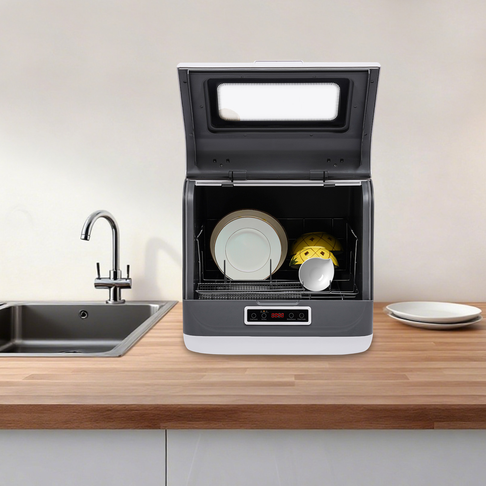 Countertop Dishwasher+800W Rat - Commercial Kitchen Dishwasher recension och pris