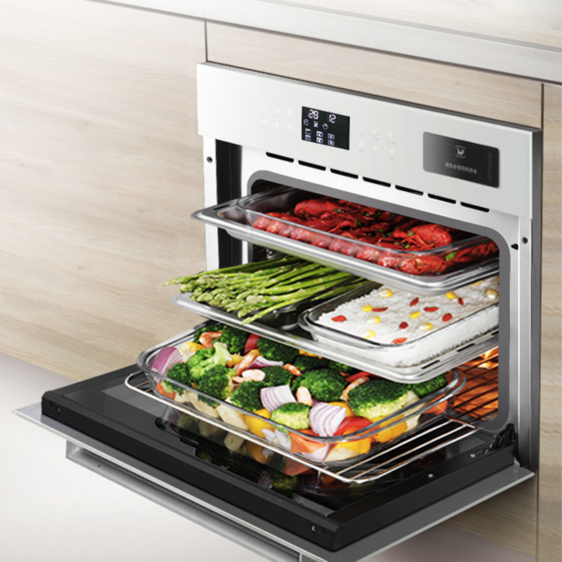 60L Smart Combi Steam Oven Rot - Rotary Bakery Oven recension och pris