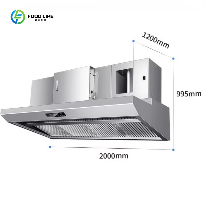 Customized Kitchen Exhaust Hoo - Commercial Kitchen Exhaust Hood recension och pris