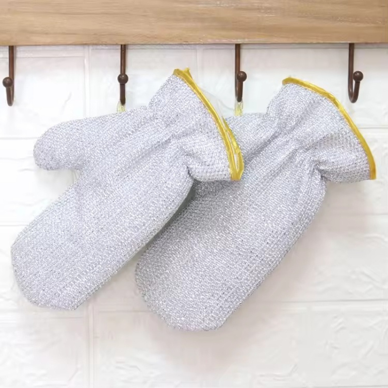 1/2PCS Silver Gloves Housework - Commercial Kitchen Gloves recension och pris