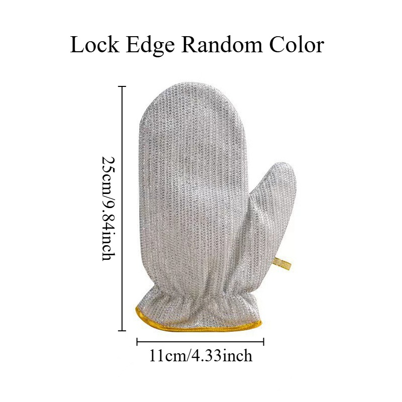 1/2PCS Silver Gloves Housework - Commercial Kitchen Gloves recension och pris