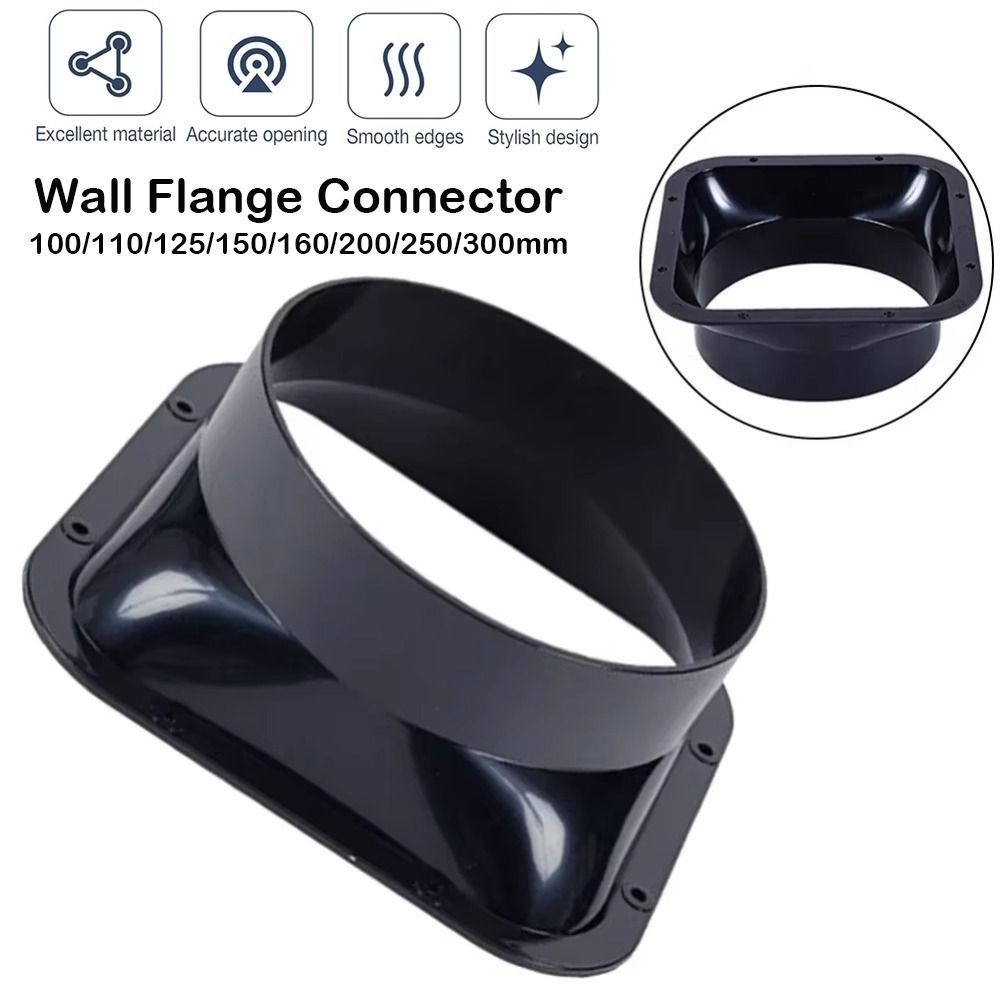Long Flange Duct Fan Hose Conn - Commercial Kitchen Exhaust Hood recension och pris