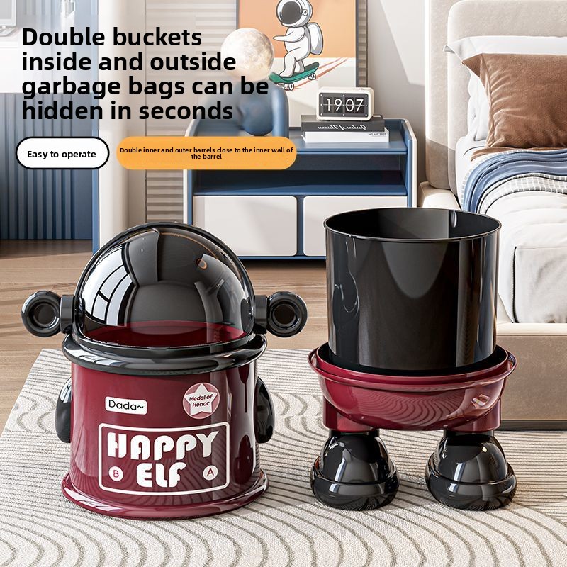 Cartoon household flip trash c - Commercial Kitchen Trash Can recension och pris