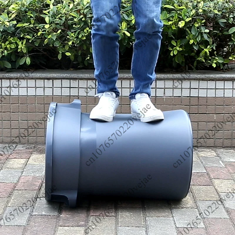 cleaning round large trash can - Commercial Kitchen Trash Can recension och pris