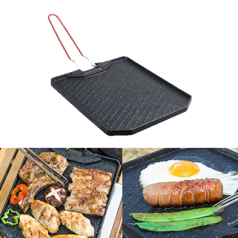 Outdoor camping barbecue pan H - Rotary Bakery Oven recension och pris