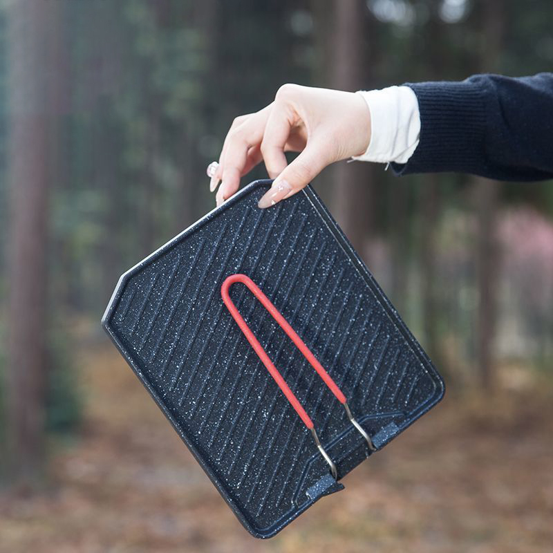 Outdoor camping barbecue pan H - Rotary Bakery Oven recension och pris