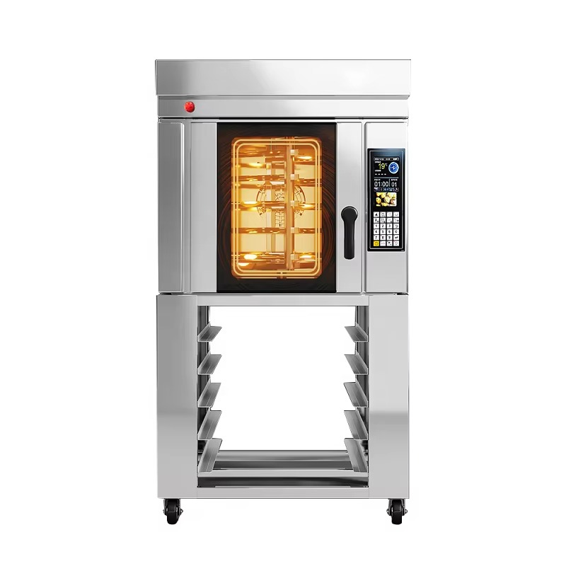 Custom New 5 Layers Stainless  - Rotary Bakery Oven recension och pris