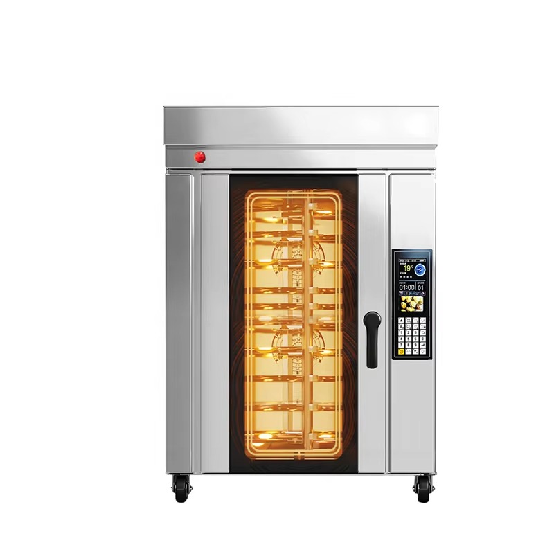 Custom New 5 Layers Stainless  - Rotary Bakery Oven recension och pris
