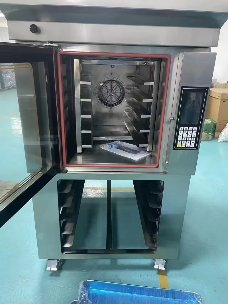 Custom New 5 Layers Stainless  - Rotary Bakery Oven recension och pris