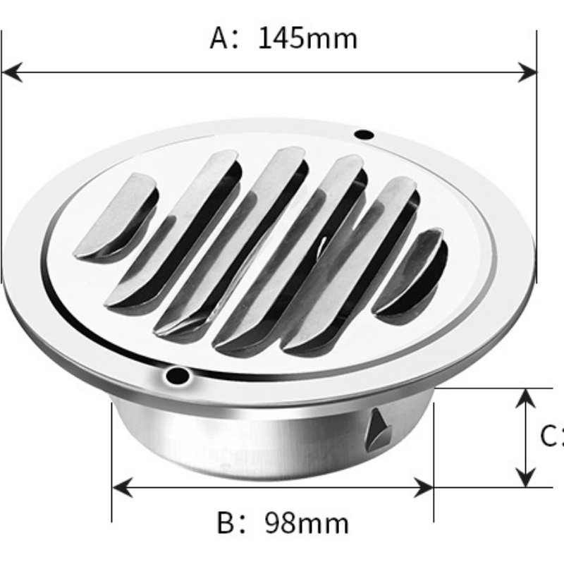 1PCS Stainless Steel Hood Flat - Commercial Kitchen Exhaust Hood recension och pris