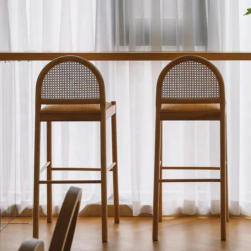 Solid Wood Rattan Kitchen Bar  - Commercial Kitchen Designer recension och pris